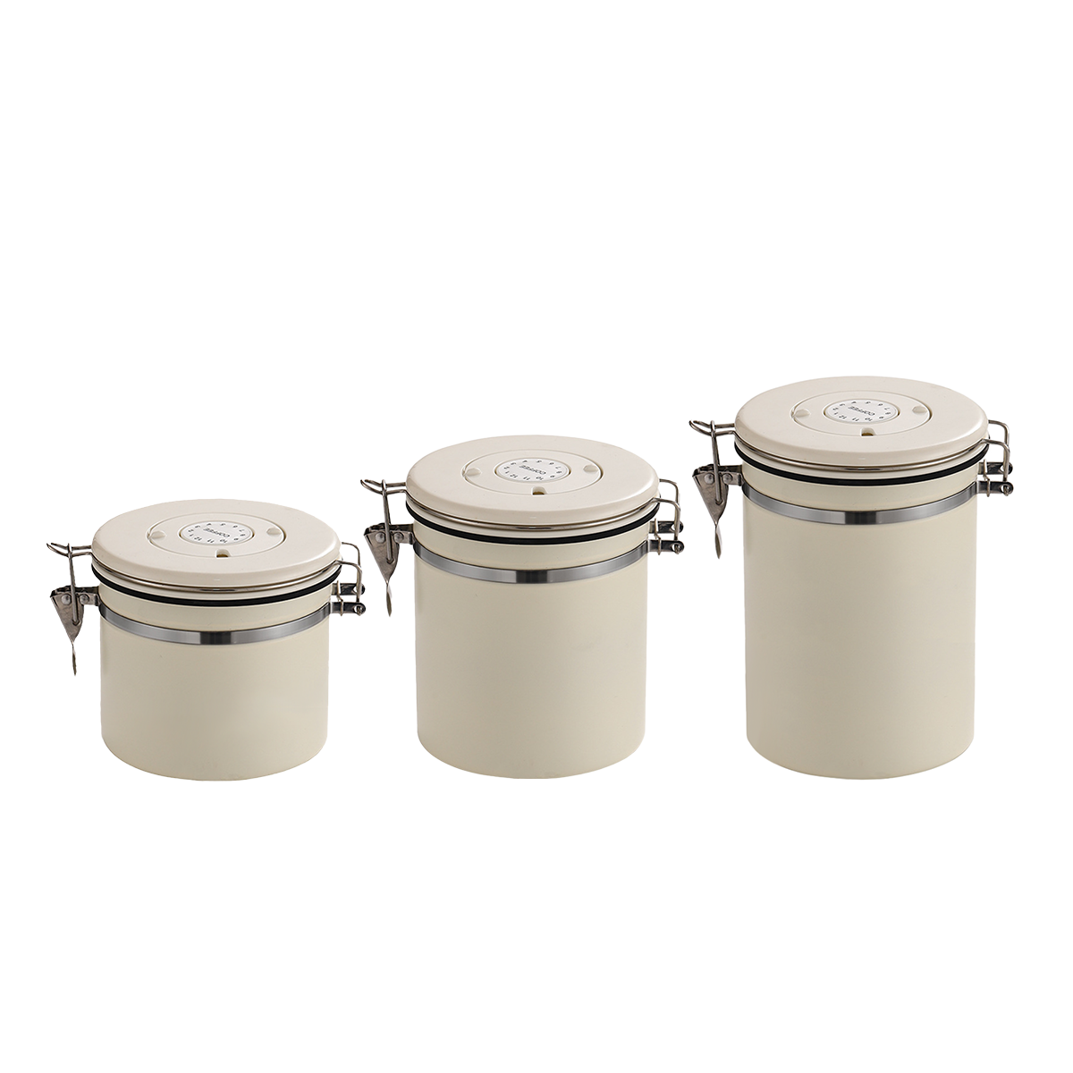 Stainless Steel Coffee Canister with CO2 Valve