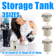 Stainless Steel Coffee Canister with CO2 Valve