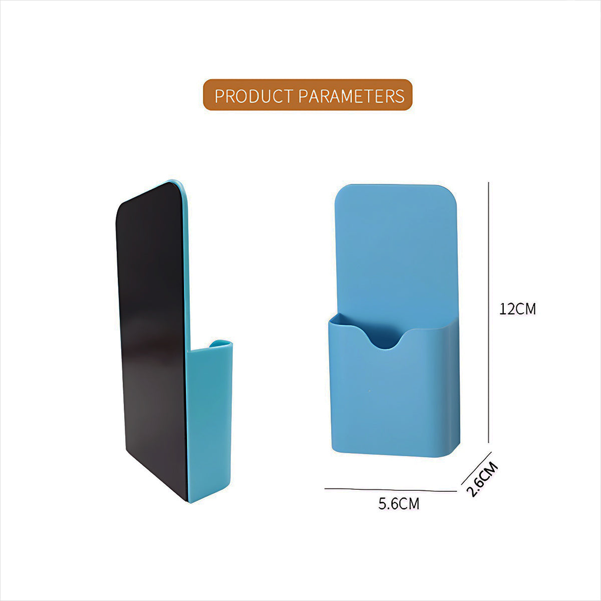 Magnetic Pen Holder Box Plastic Marker Organizer for Whiteboard or Fridge