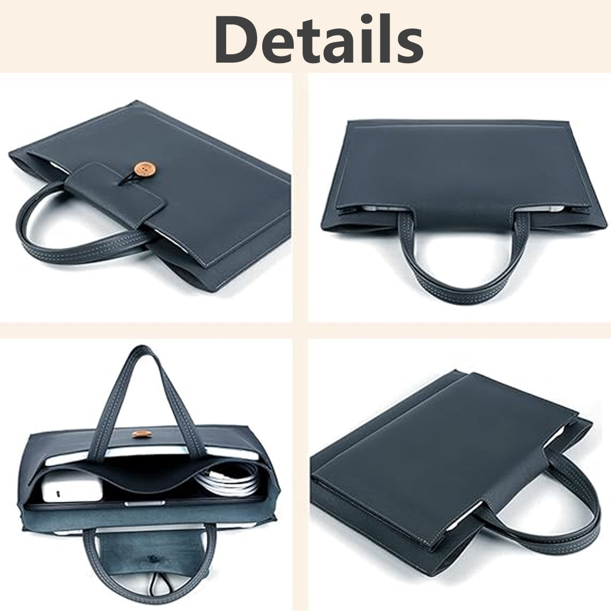 Laptop Bag Computer Sleeve Protective Case for Work Travel