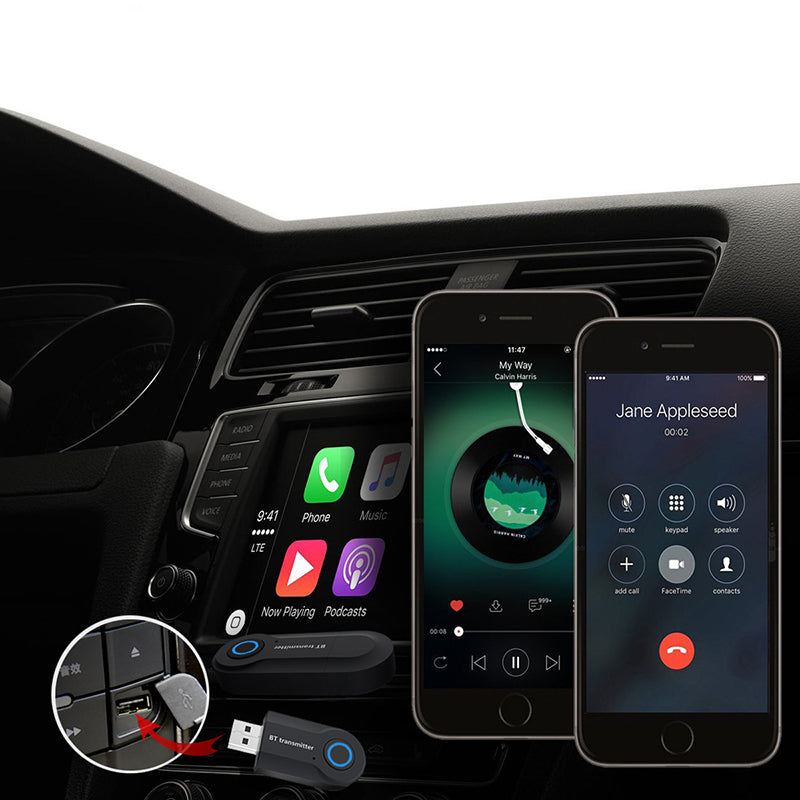 Bluetooth 5.0 Audio Transmitter with 3.5mm Jack