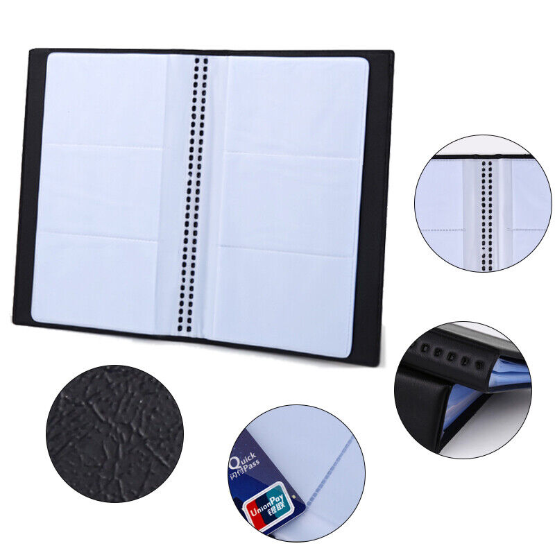Business Card Holder 120 Pocket Slimline Organiser