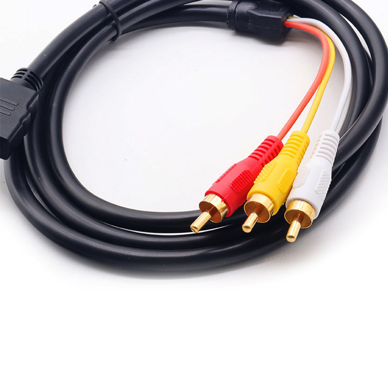 1.5m HDMI to 3 RCA Adapter Cable Gold-Plated