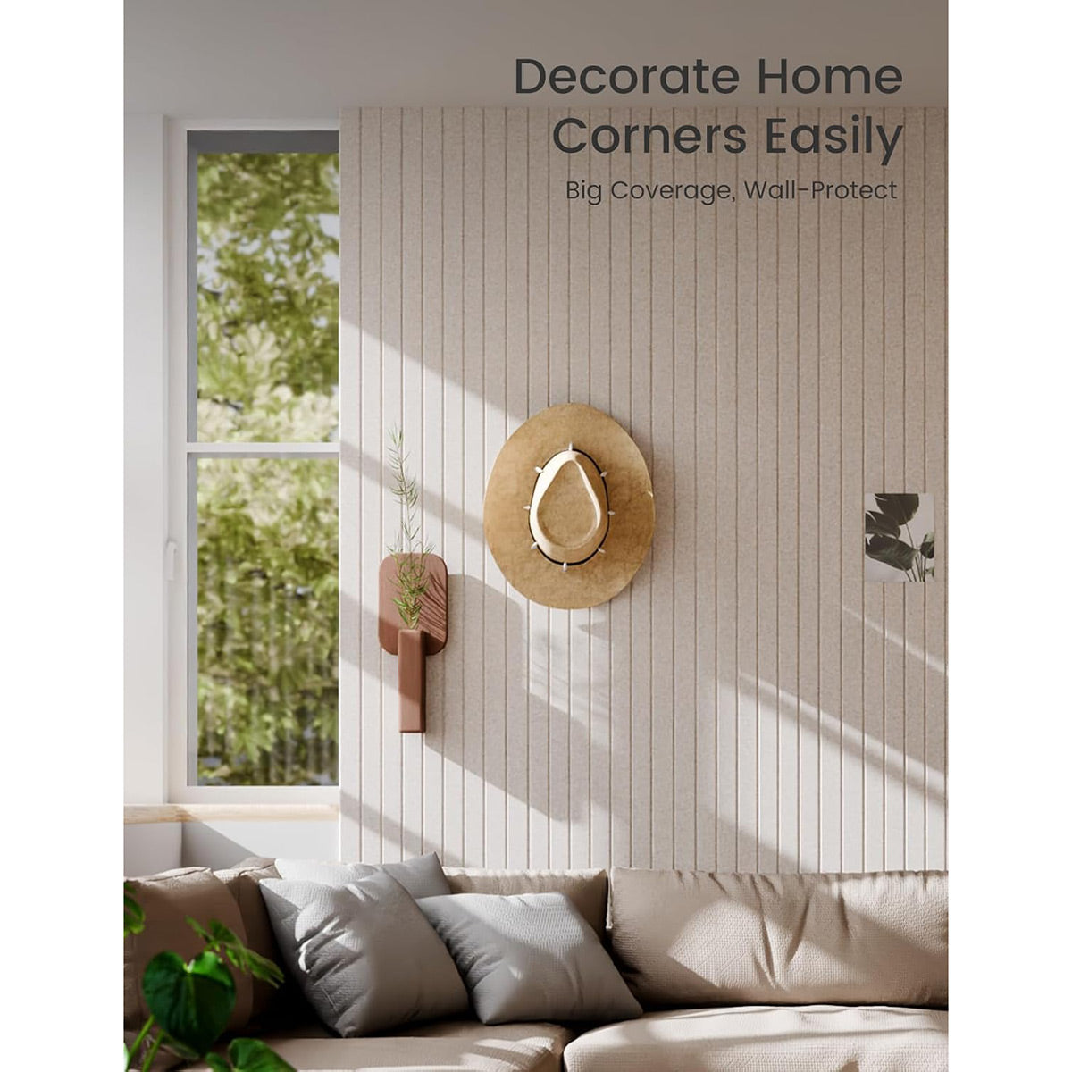 12 Pack Vertical Grain Felt Backdrop Panels for Office