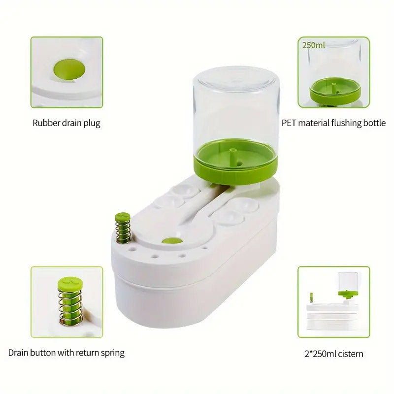 Brush Cleaner Fresh Water Cycle Washer for Brushes