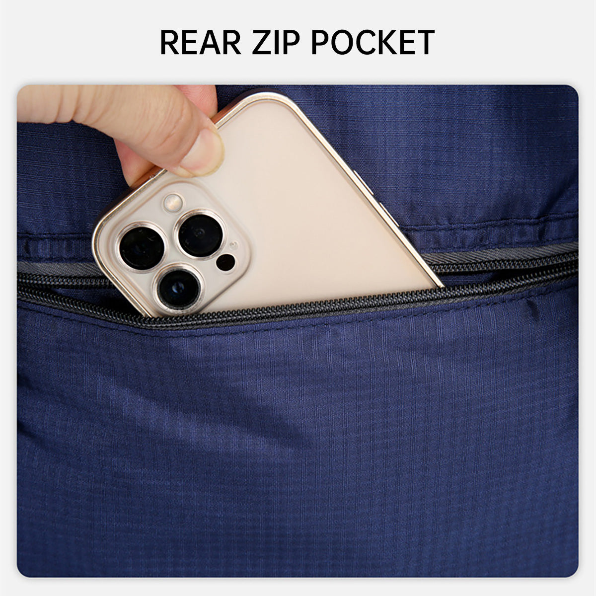 Waterproof Folding Backpack with Lightweight Large Capacity Design