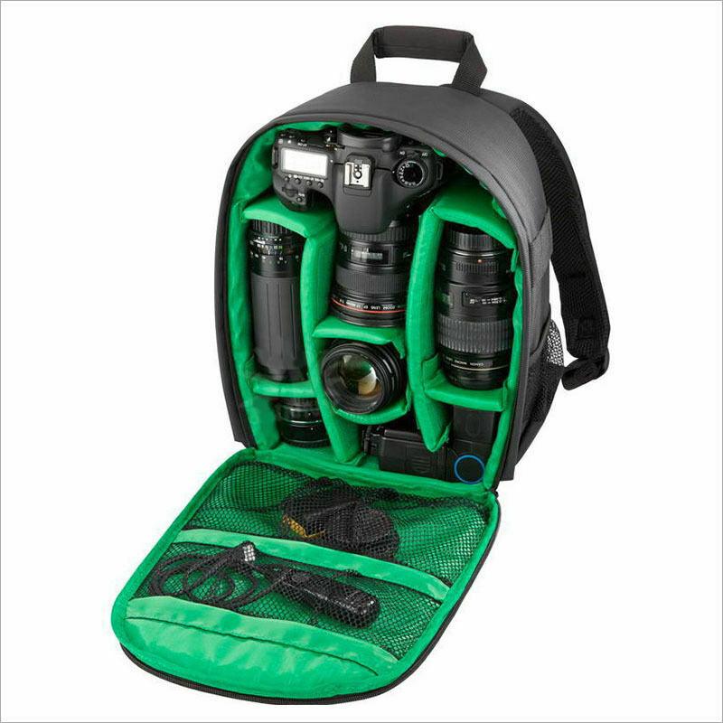 Waterproof DSLR Camera Backpack with Dividers