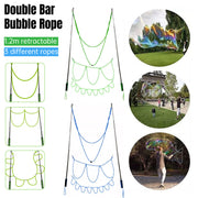 1.2m Telescopic Bubble Wand with 3 Rope Shapes