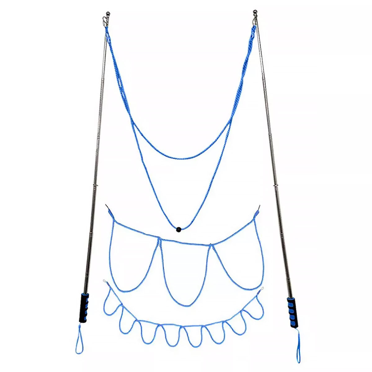 1.2m Telescopic Bubble Wand with 3 Rope Shapes