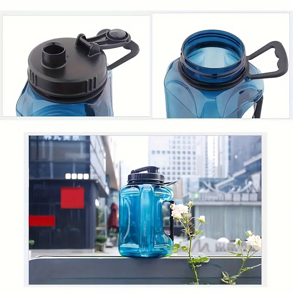2.4L Large Capacity Water Bottle for Outdoor Sports