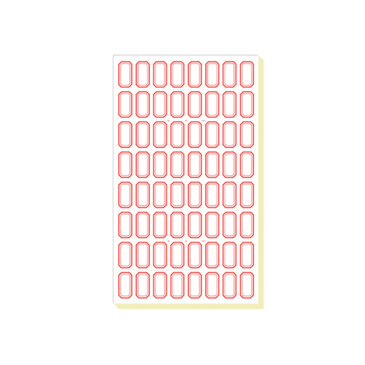 100 Pcs Price Stickers Blank Self-Adhesive Writable Labels