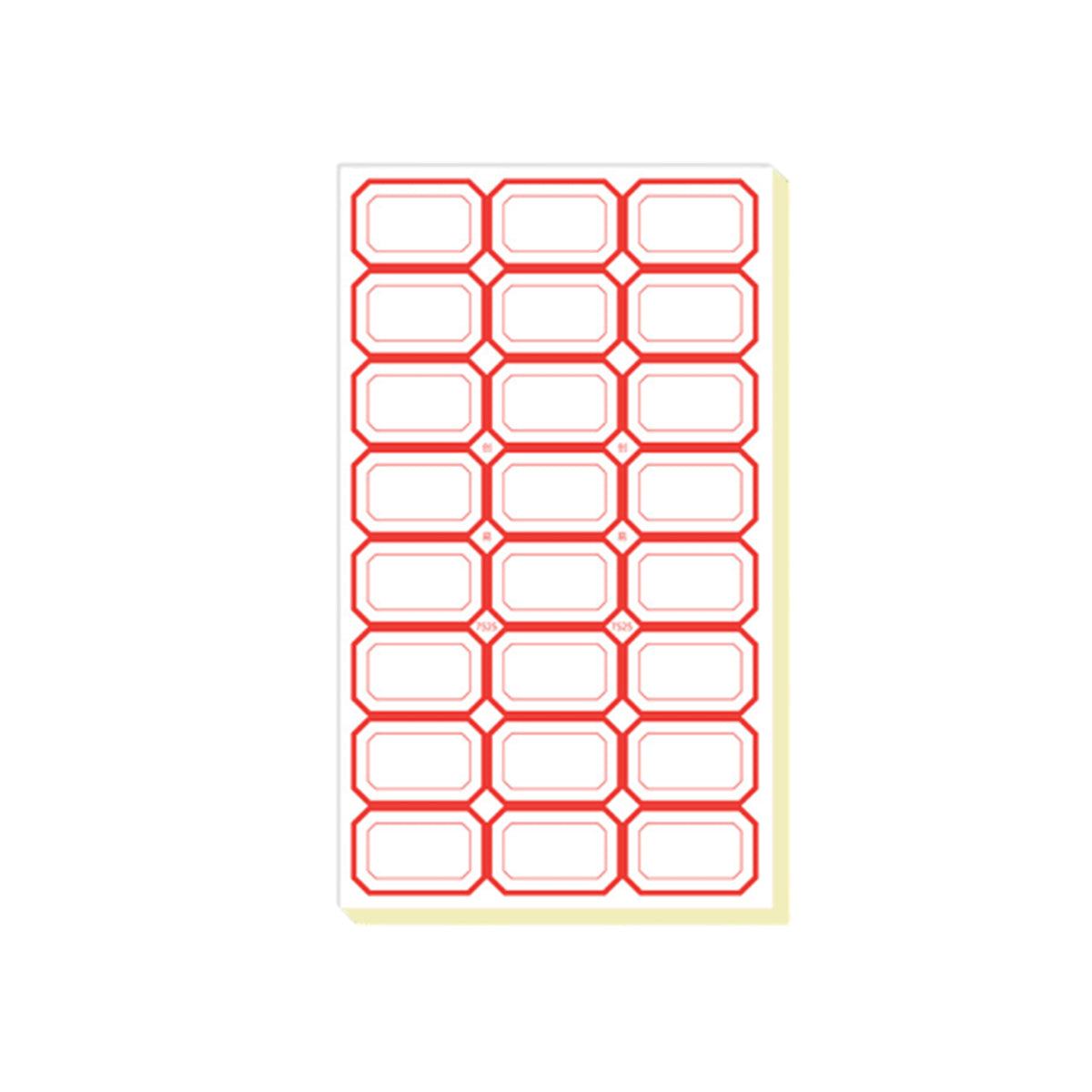 100 Pcs Price Stickers Blank Self-Adhesive Writable Labels