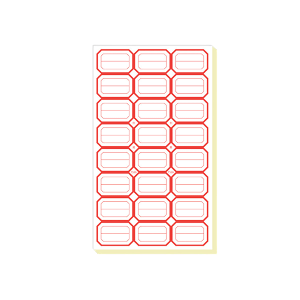 100 Pcs Price Stickers Blank Self-Adhesive Writable Labels