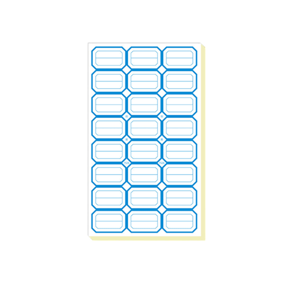 100 Pcs Price Stickers Blank Self-Adhesive Writable Labels