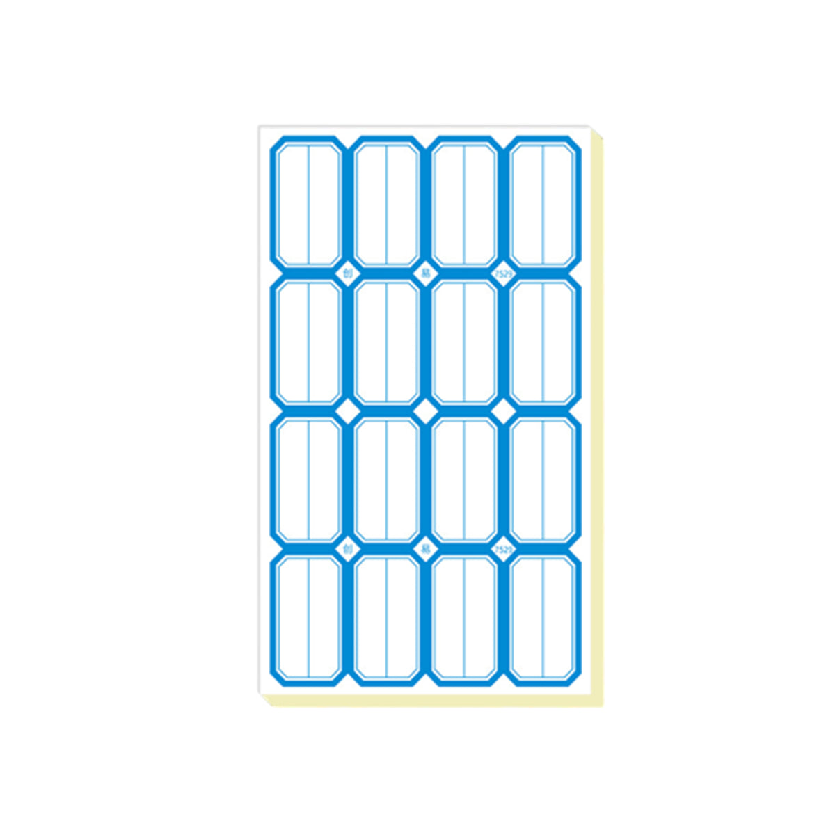 100 Pcs Price Stickers Blank Self-Adhesive Writable Labels