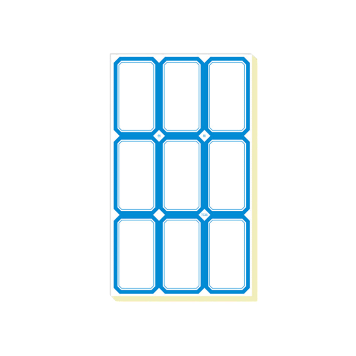 100 Pcs Price Stickers Blank Self-Adhesive Writable Labels