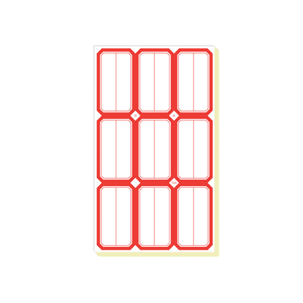100 Pcs Price Stickers Blank Self-Adhesive Writable Labels