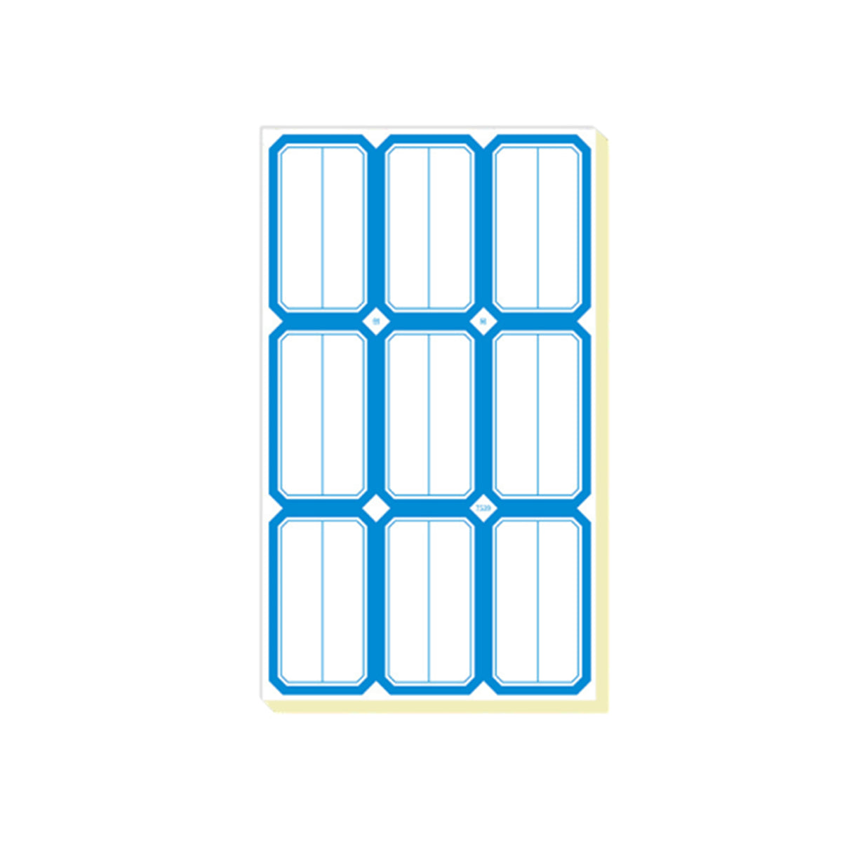 100 Pcs Price Stickers Blank Self-Adhesive Writable Labels