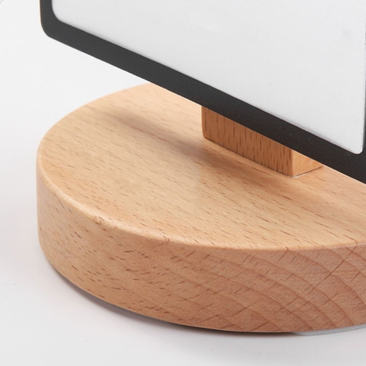 Wooden Tabletop Menu Holder Stand with Lock