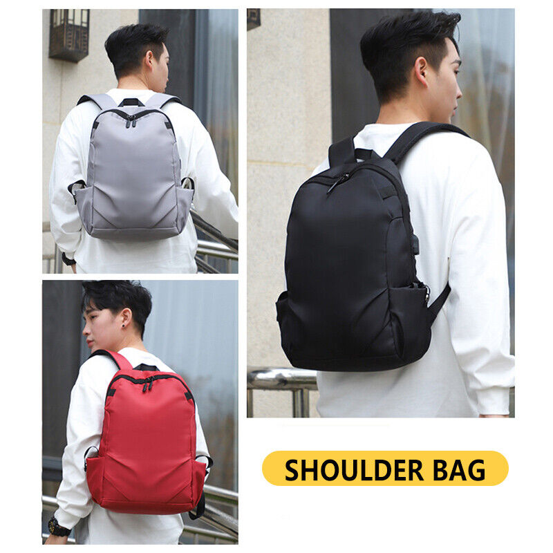 Mens Large Capacity Waterproof Laptop Backpack for Work and Travel