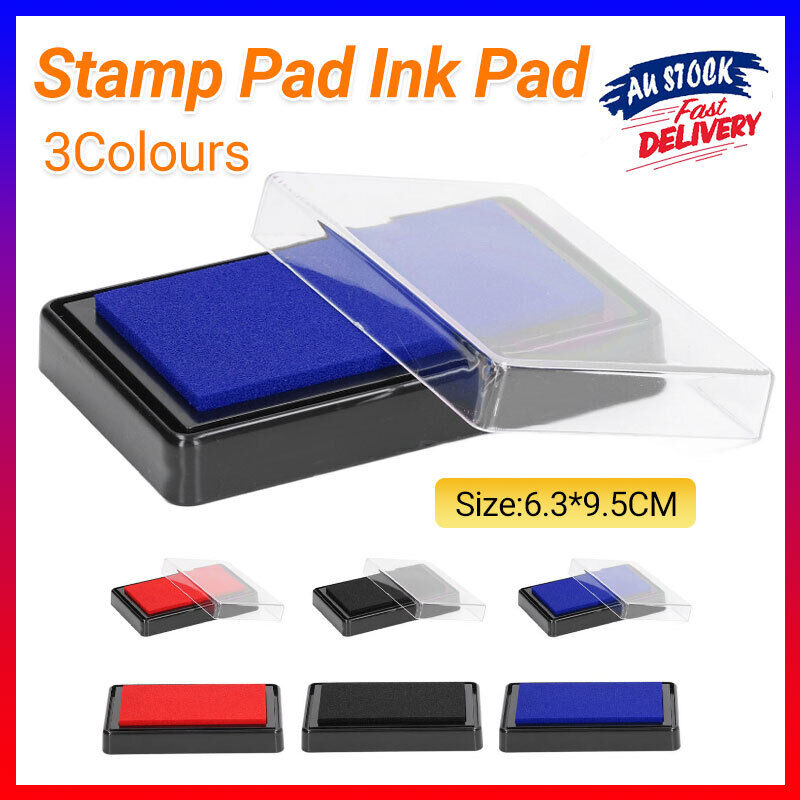 Stamp Pad Ink Pad for Fingerprints and Stamping