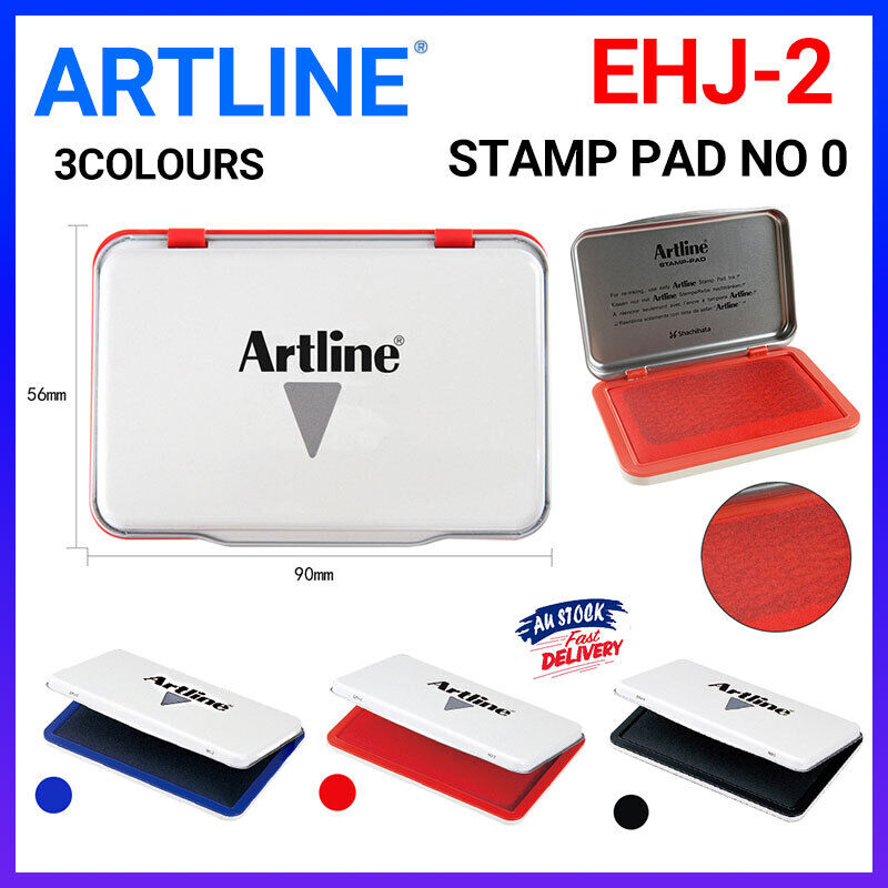 Artline Stamp Pad Ink Pad for Fingerprints and Stamping