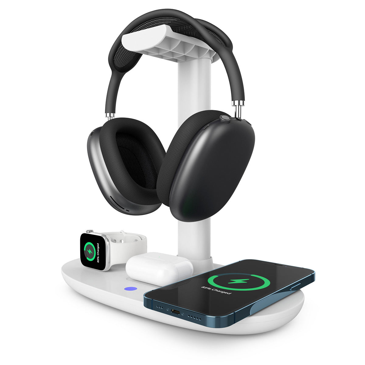 Headphone Stand Charging Station 15W Wireless Pad