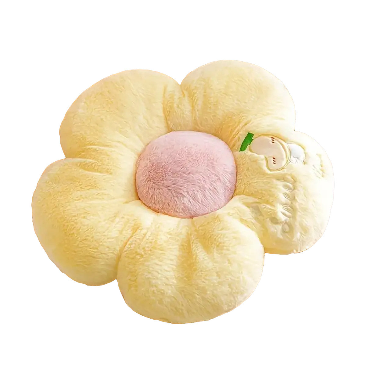 Sunflower Floor Cushion Soft Plush Chair Pad with Padding