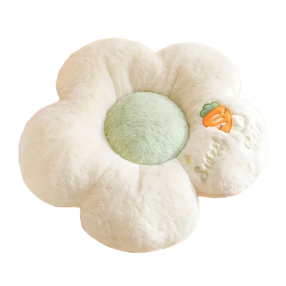 Sunflower Floor Cushion Soft Plush Chair Pad with Padding