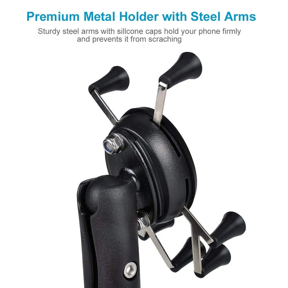 Universal Motorcycle Phone Holder Six-Claw Grip