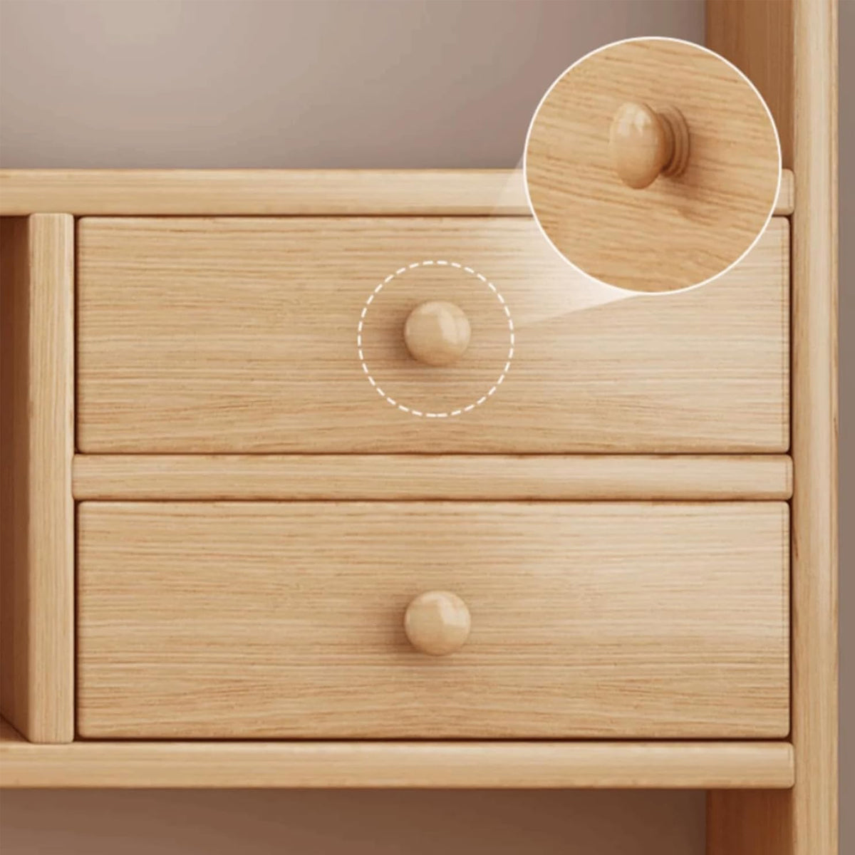 Desktop Bookshelf Organizer Bookcase Rack for Home Office Use