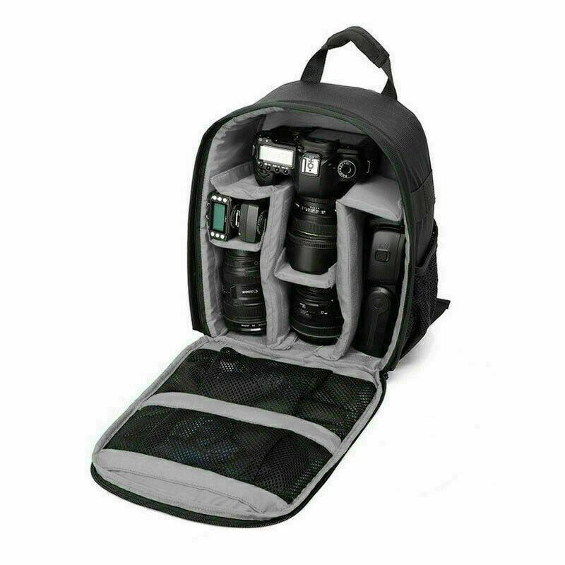 Waterproof DSLR Camera Backpack with Dividers