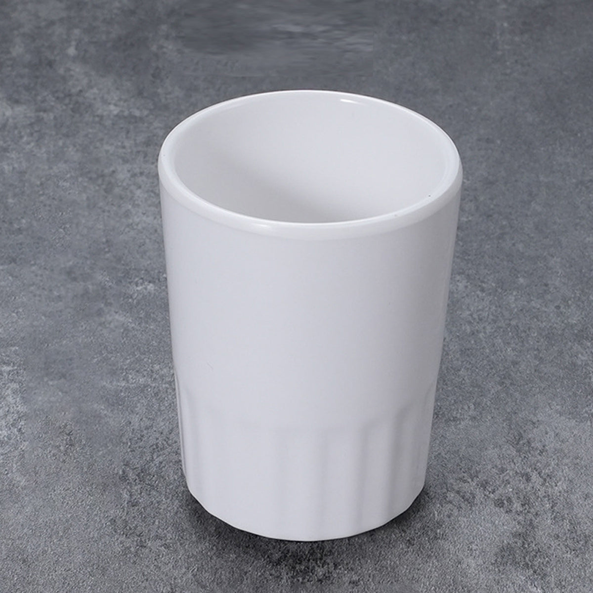 10pcs Shatterproof Melamine Tumbler Mugs in White