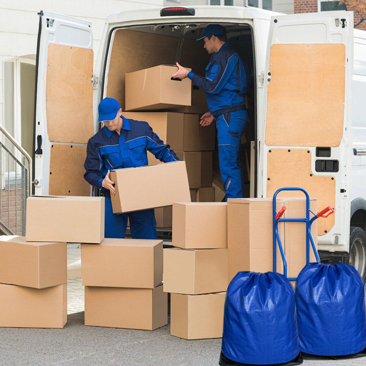 Waterproof Drawstring Moving Bag Large Packing Storage