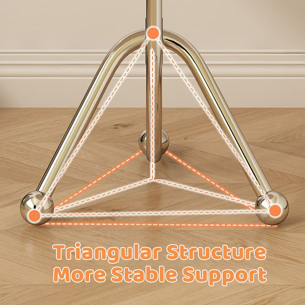 Vintage Round Side Table with Wooden Top for Living Room