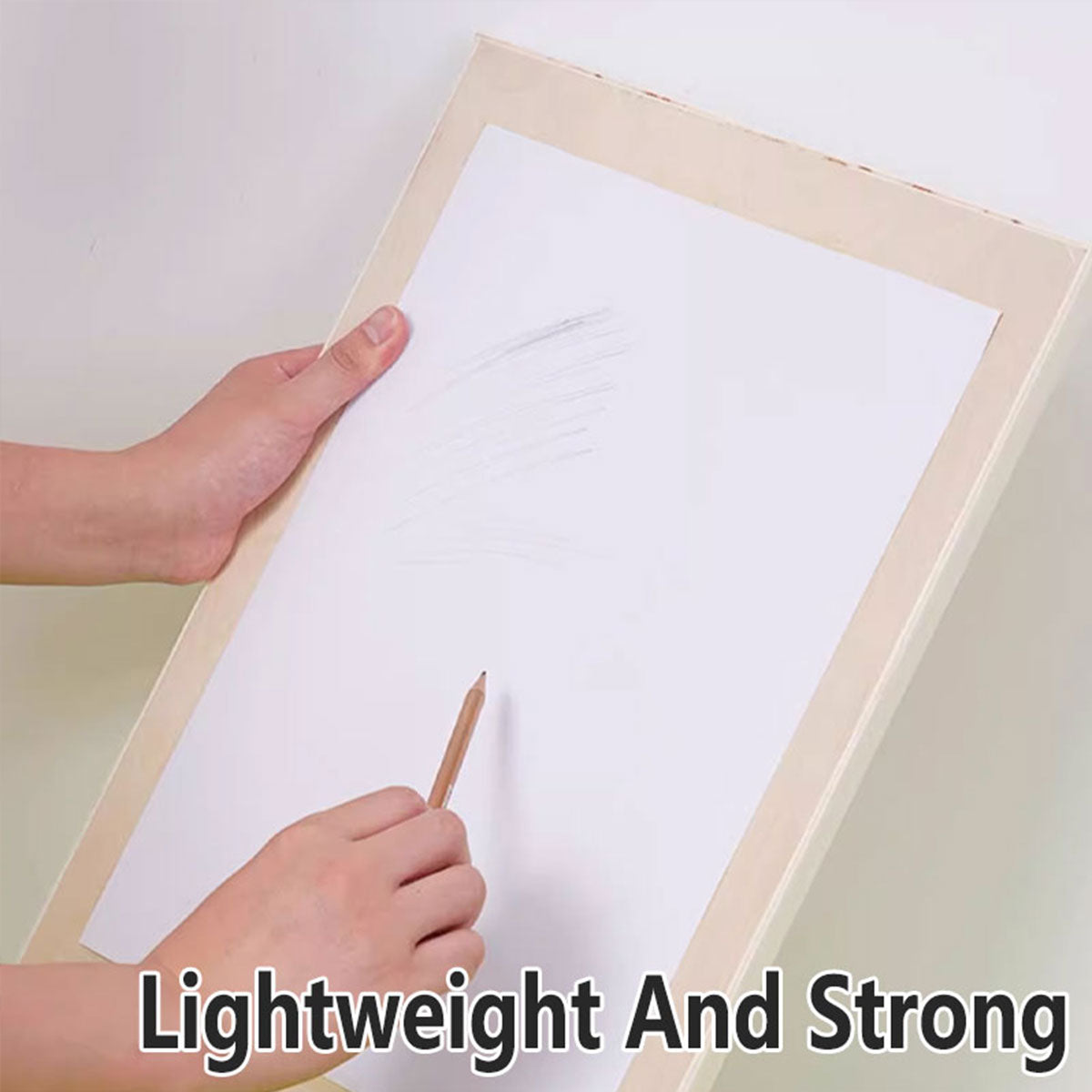 4 Pcs Wooden Drawing Board Set 30×45cm Hollow Poplar