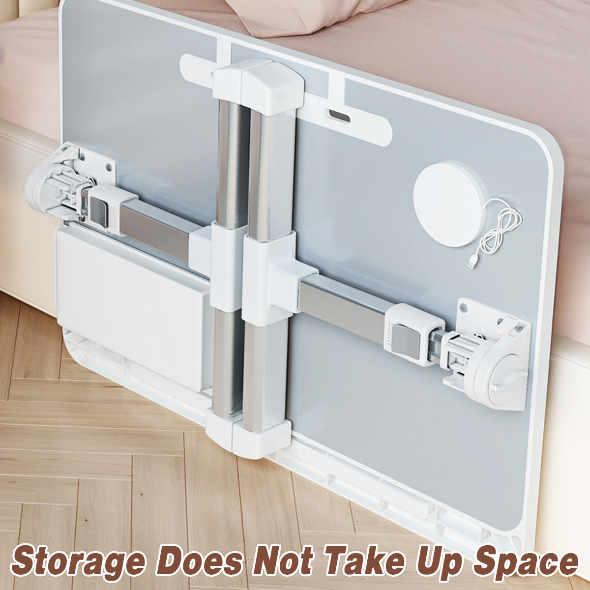 Laptop Bed Tray Desk Adjustable with USB Port for Work and Study