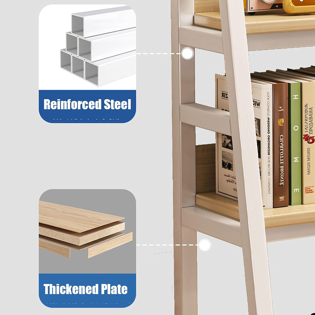Desktop Storage Shelf Rack 2 or 3 Tier for Office