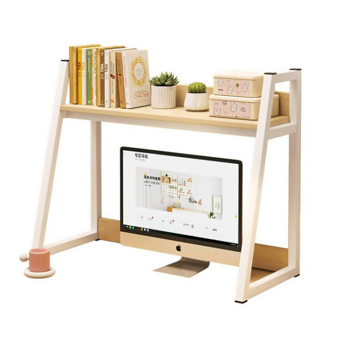 Desktop Storage Shelf Rack 2 or 3 Tier for Office