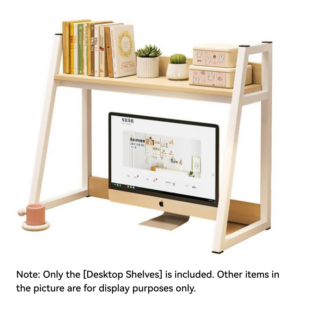 Desktop Storage Shelf Rack 2 or 3 Tier for Office