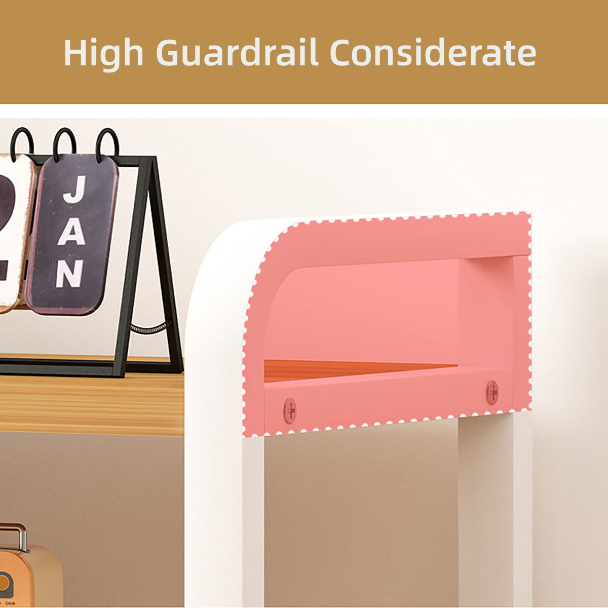 Adjustable Height Multi-Layer Bookshelf Wood and Metal