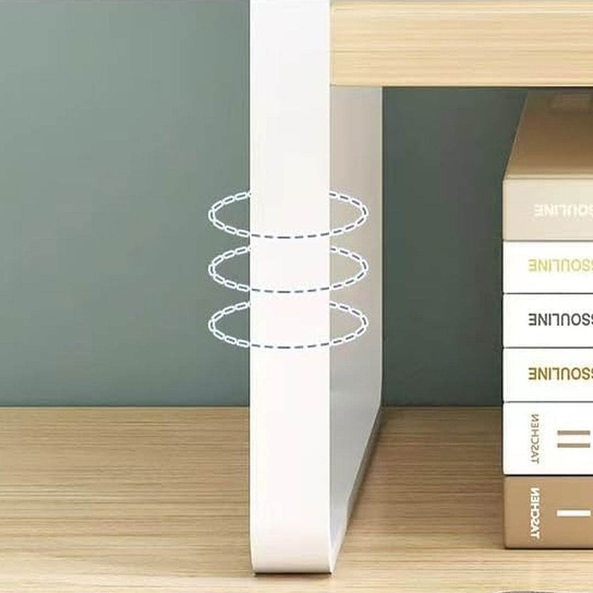 Double Layer Desktop Storage Shelf Desktop Organizer