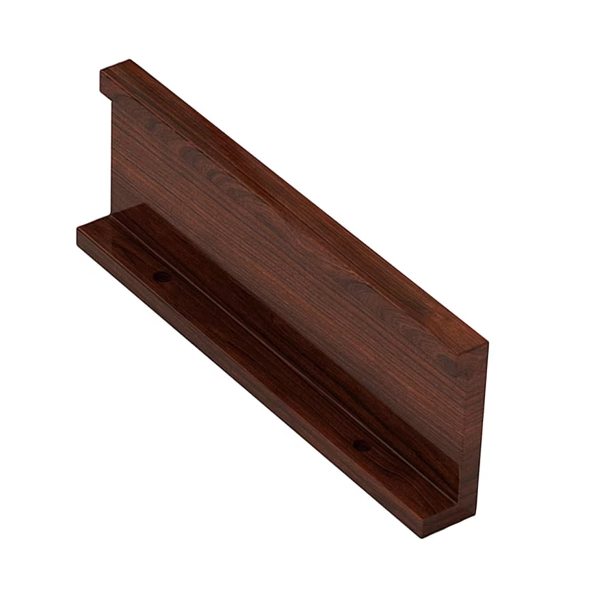 Wall Mounted Floating Wood Storage Shelf for Home Organization