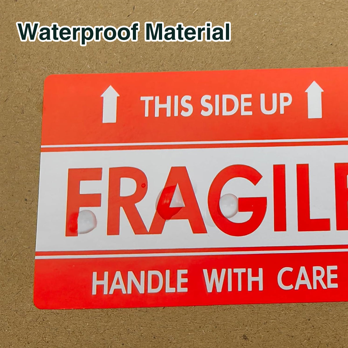500PCS Fragile Stickers Careful Shipping Labels for Packaging Protection Roll