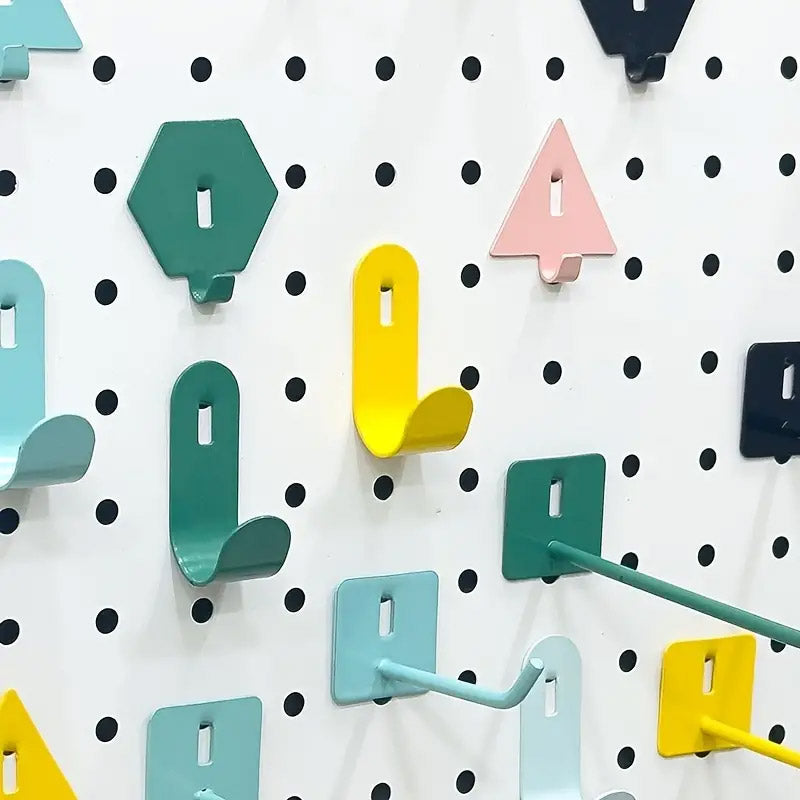5 Pcs Pegboard Hooks Magnetic Storage Organising Accessories