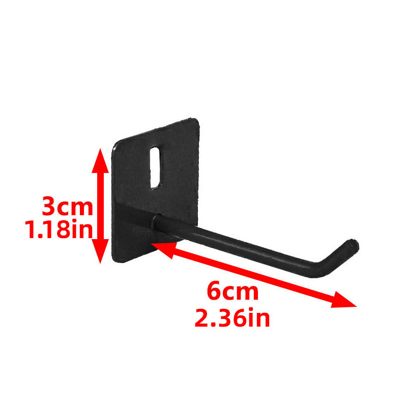 5 Pcs Pegboard Hooks Magnetic Storage Organising Accessories