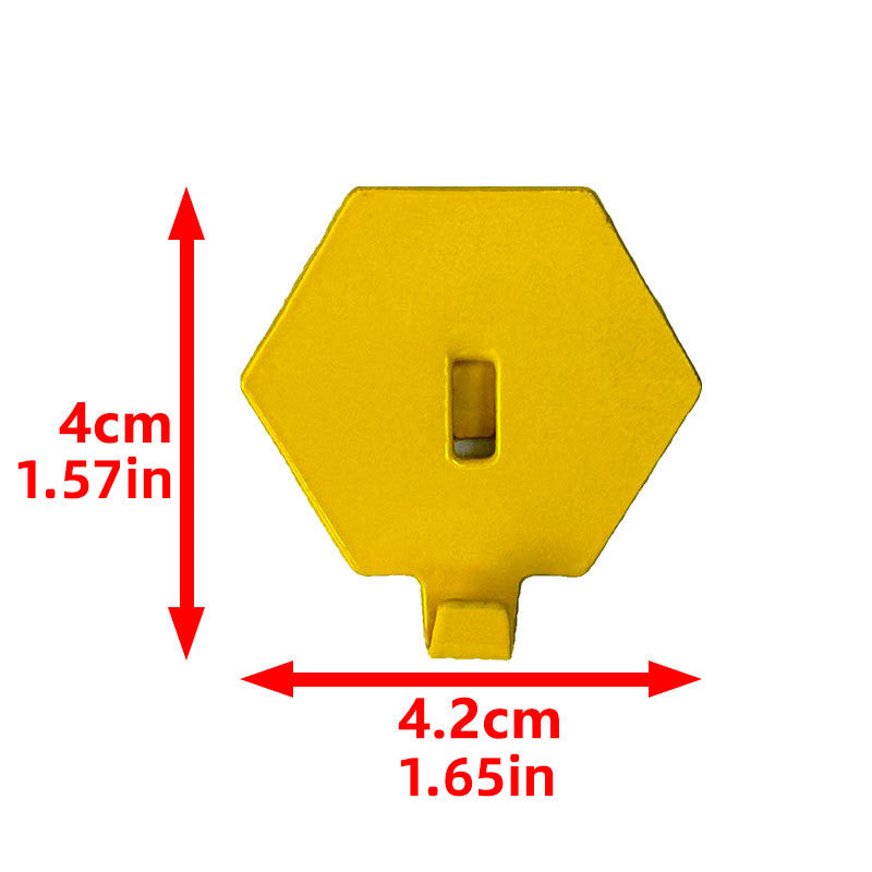 5 Pcs Pegboard Hooks Magnetic Storage Organising Accessories