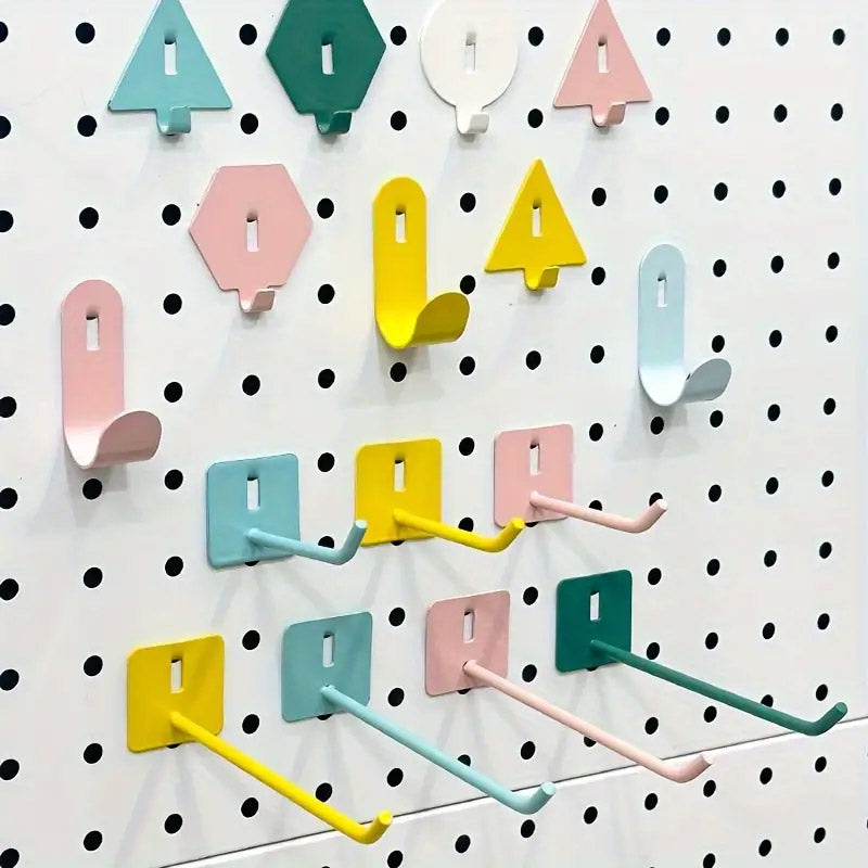 5 Pcs Pegboard Hooks Magnetic Storage Organising Accessories