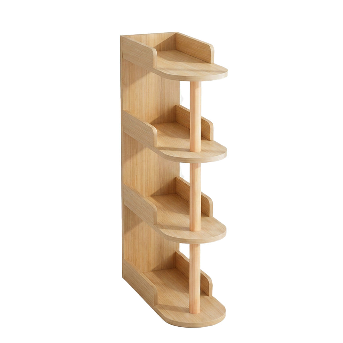 4-Tier Narrow Gap Storage Shelf for Home Bedroom