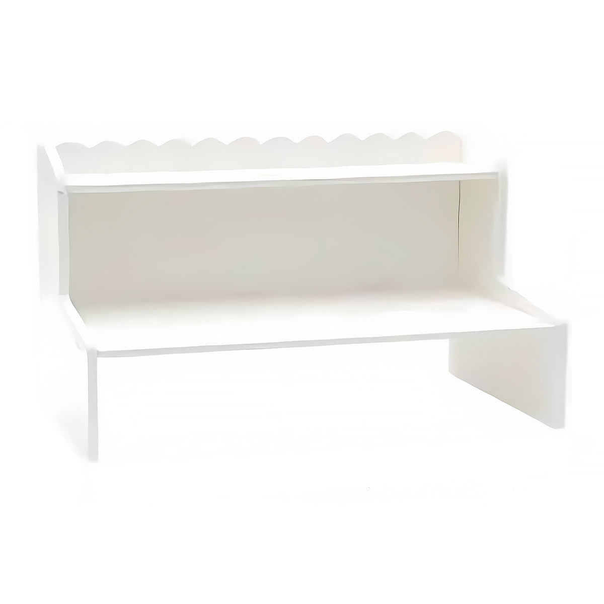 Double Layer Desktop Storage Rack PVC Foam Board White
